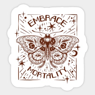 Metamorphosis of Life Sticker